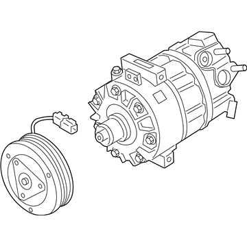 Ford JX6Z-19703-P Compressor Assembly