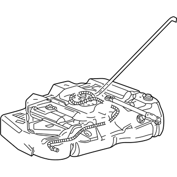 Mercury 3F2Z-9002-AA Fuel Tank