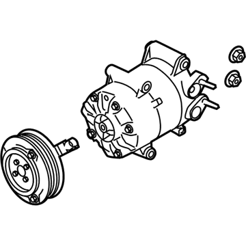 Ford CV6Z-19703-M Compressor Assembly