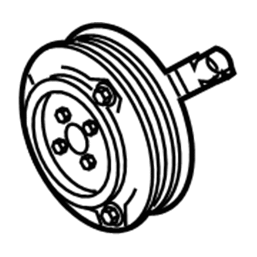 Ford AV1Z-19D786-A Clutch & Pulley