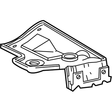 Mercury F77Z-9647-AA Air Cleaner Assembly Mount Bracket