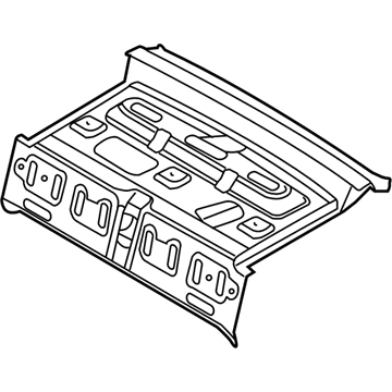 Ford AE8Z-5446506-A Package Tray Panel