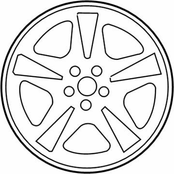 Mercury 8W3Z-1130-B Wheel Cover