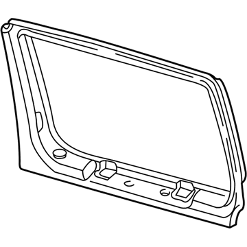 Ford F7UZ-1625508-AAG Window Trim