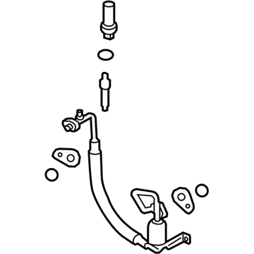 Lincoln 9G1Z-19972-A Pressure Tube