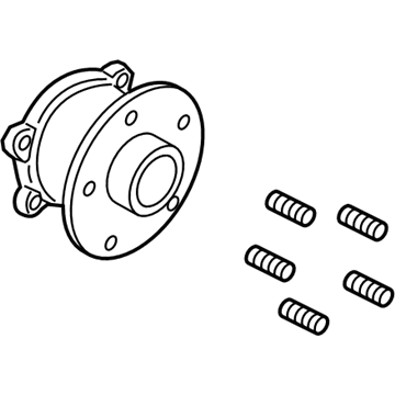 Lincoln CV6Z-1104-F Hub