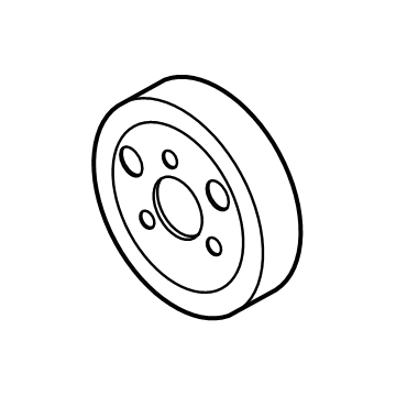 Ford HJ5Z-8509-A Pulley