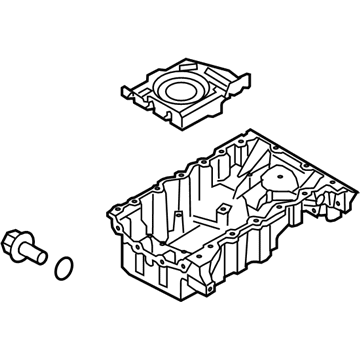 Ford BG1Z-6675-E Oil Pan