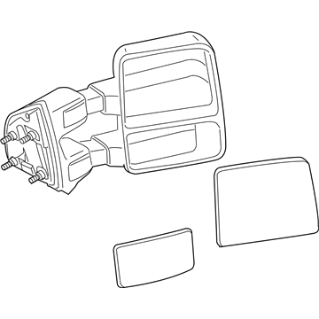 Ford 8C3Z-17682-AC Mirror Assembly - Rear View Outer