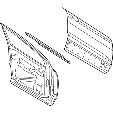 Ford CJ5Z-7820124-A Door Shell