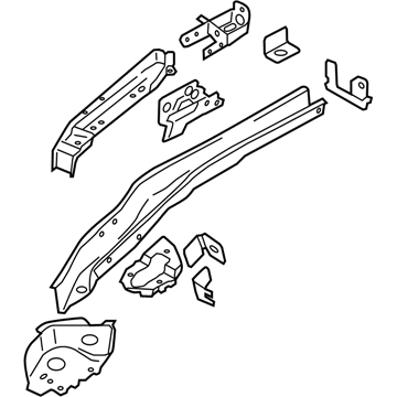 Ford FV6Z-5810124-A Member Assembly - Floor Side - Rear