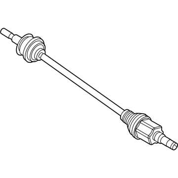 Lincoln K2GZ-4K138-A Axle Assembly