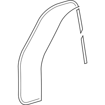 Ford 4W1Z-5420708-AAB Weatherstrip Assy - Door Opening