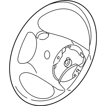 Ford 8L5Z-3600-AB Steering Wheel Assembly