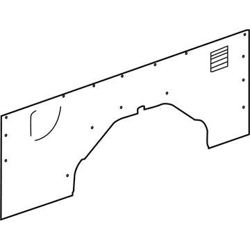 Ford CK4Z-6131012-D Lower Trim