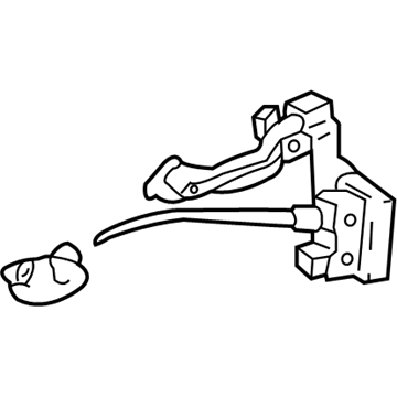 Ford 2L8Z-78219A64-BAB Latch Assembly