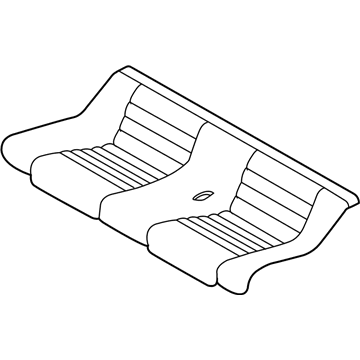 Ford AR3Z-7663804-AD COVER ASY - REAR SEAT CUSHION