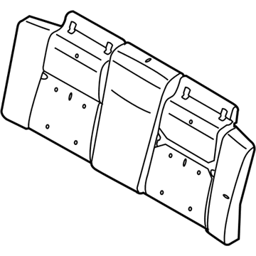 Ford BR3Z-7666800-A Seat Back Pad