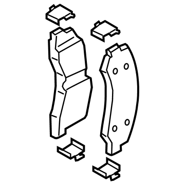 Lincoln FL1Z-2001-E Brake Pads