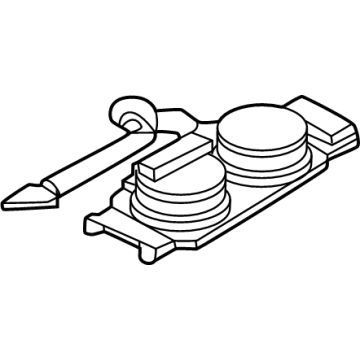 Lincoln LC5Z-18808-E Roof Speaker