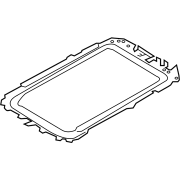 Lincoln FA1Z-58502C22-E Sunroof Frame