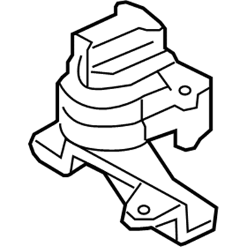 Ford 8T4Z-6038-A Insulator Mounting Bracket