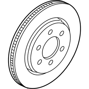 Ford Expedition Brake Disc - JL3Z-1125-C