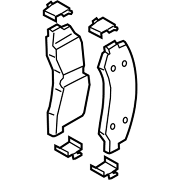 Ford FL1Z-2001-E Brake Pads