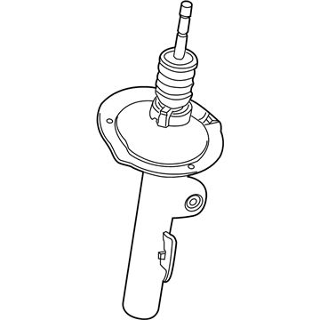 Ford BB5Z-18124-B Shock Absorber Assembly - Front