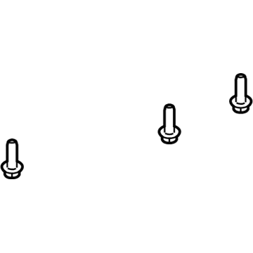 Ford -W505275-S442 Tank Strap Screw