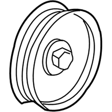 1997 Lincoln Continental Alternator Pulley - F5OY-10344-FA