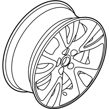 Ford DG1Z-1007-C Wheel, Alloy