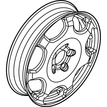 Ford 8A5Z-1007-D Wheel Assembly