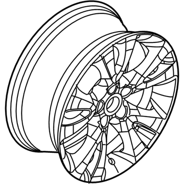 2010 Ford Taurus Spare Wheel - BG1Z-1007-A