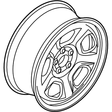 Ford DG1Z-1015-A Wheel, Steel