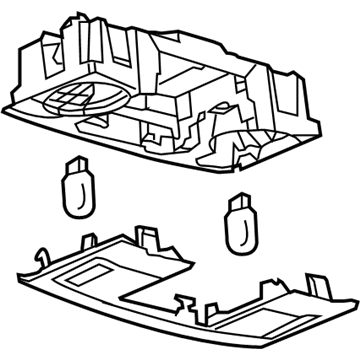 Ford 7L1Z-13776-EA Overhead Lamp