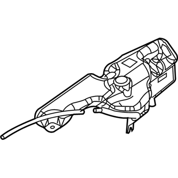 Ford 6L2Z-8N029-BA Overflow Hose