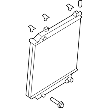 Ford 6L2Z-8005-AD Radiator