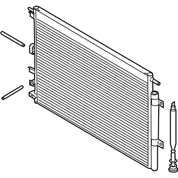 Ford F2GZ-19712-B Condenser