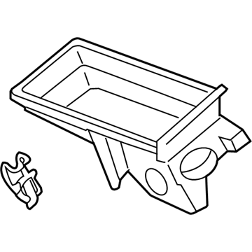 Mercury 9M6Z-9A600-A Air Cleaner Body