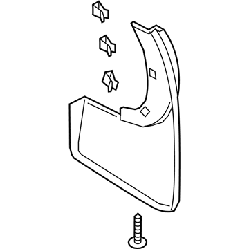 Ford KB3Z-16A550-AB Splash Guard