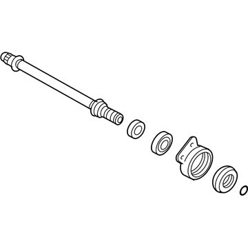 Ford 5L8Z-3A329-B Intermediate Shaft