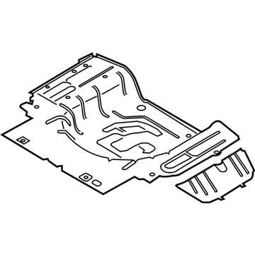 Ford FR3Z-6311251-A Floor Extension