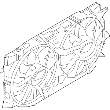 Ford MB3Z-8C607-F Fan Assembly