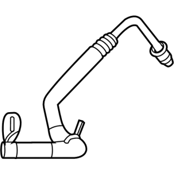 Ford JC3Z-3A713-G Lower Return Hose