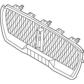 Ford LC5Z-8200-FD GRILLE ASSY - RADIATOR