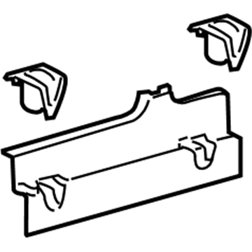 Ford CK4Z-61311A58-AB Center Molding