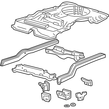 Mercury Floor Pan - 3F1Z-5411215-AA