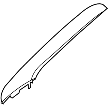 Ford 9S4Z-5403599-AA Windshield Pillar Trim