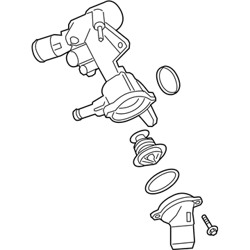 Ford BL3Z-8A586-G Thermostat Housing